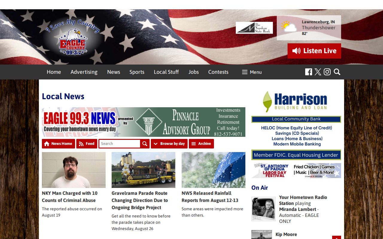 Ohio County crime news in the Eagle Country regional local-news section